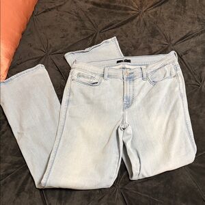 7 For All Mankind Women's Light Wash mid rise boot cut Jeans